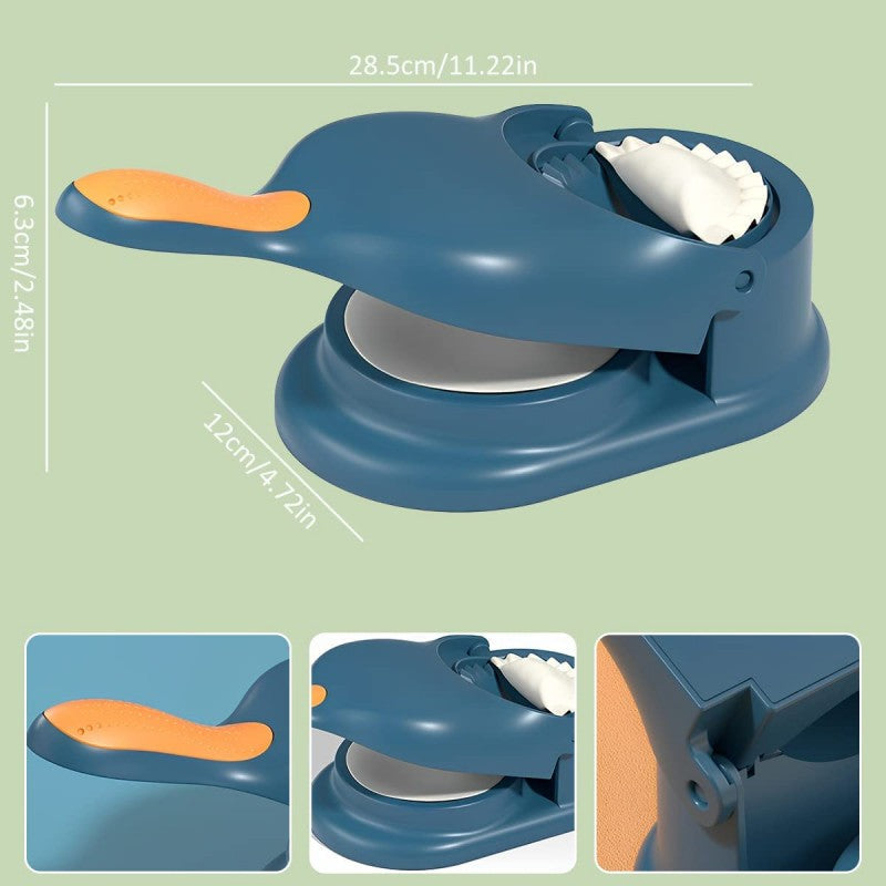2-in-1 Dumpling & Samosa Maker Press – Easy Pastry Dough Wrapper Mold for Homemade Snacks