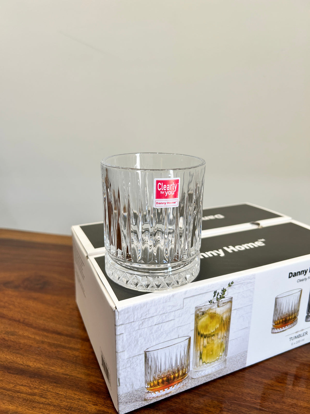 Danny Home Boutique Glass 6Pcs (220ml)