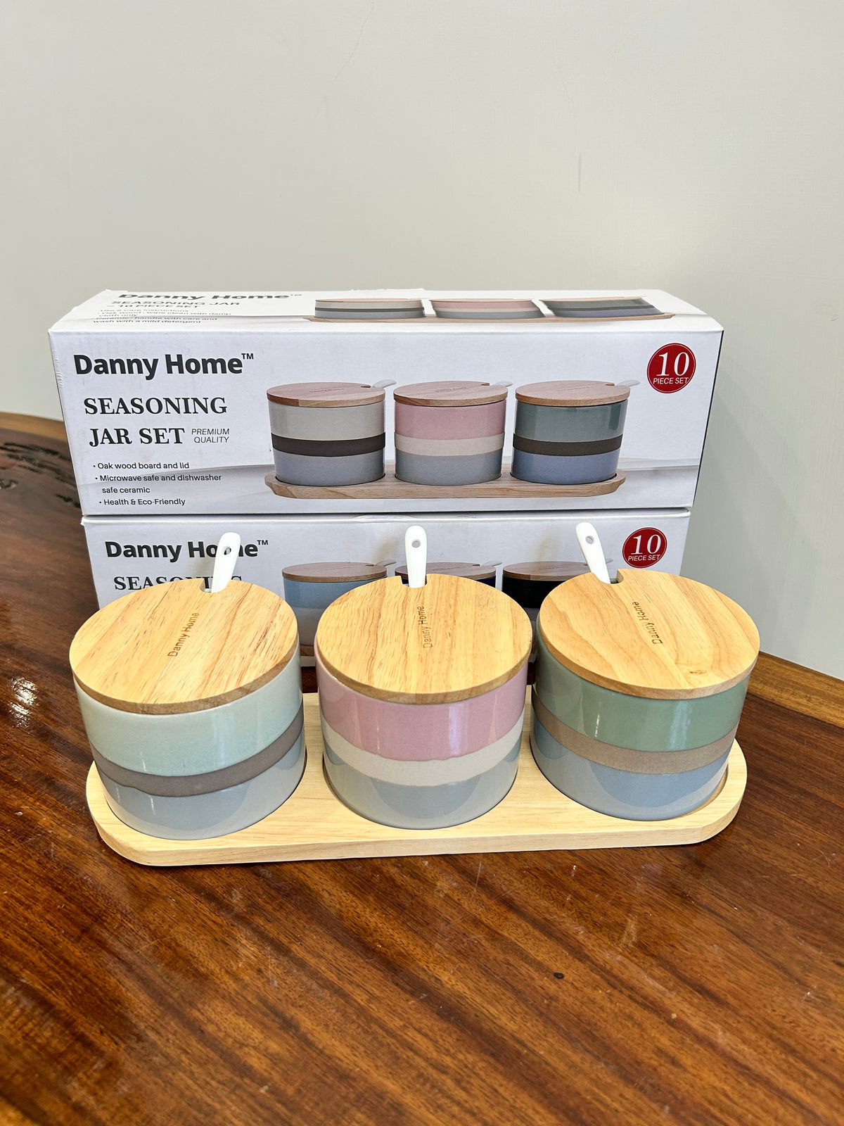 Danny Home Seasoning Jar Set 3Pcs
