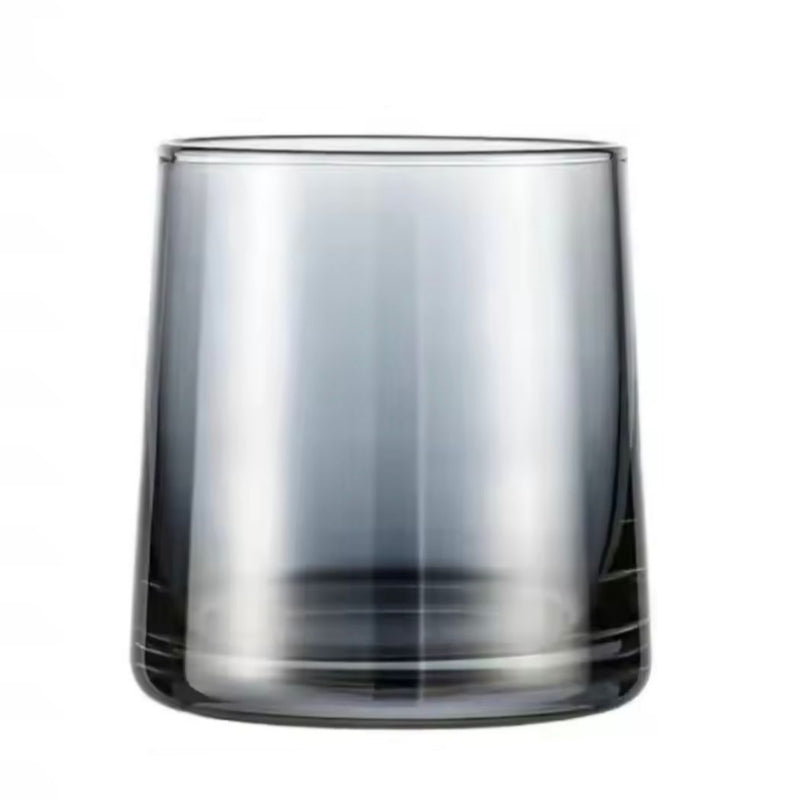 Borosilicate Drinking Glass Grey 270ml (Set of 6)