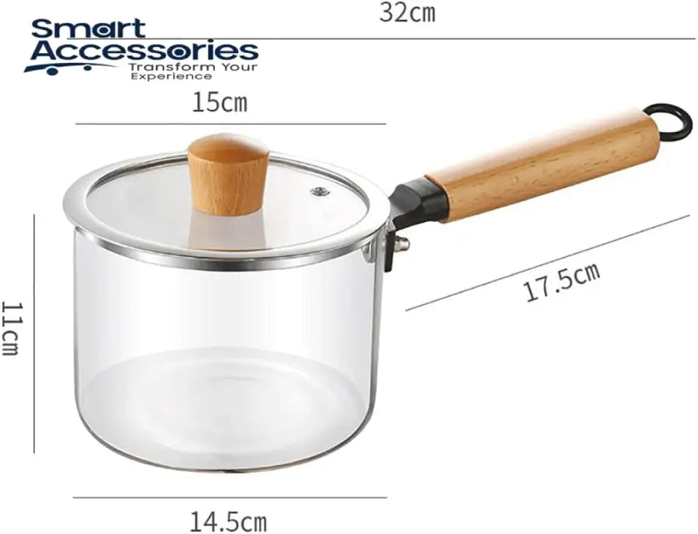 High Borosilicate Sauce Glass Pan