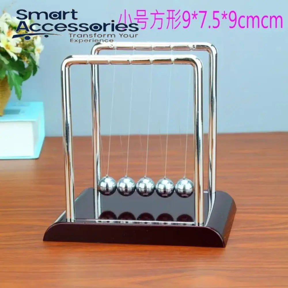Metal Pendulum Balance Ball Small Size Physics Science Accessory Desk Table Decor Game Newtons