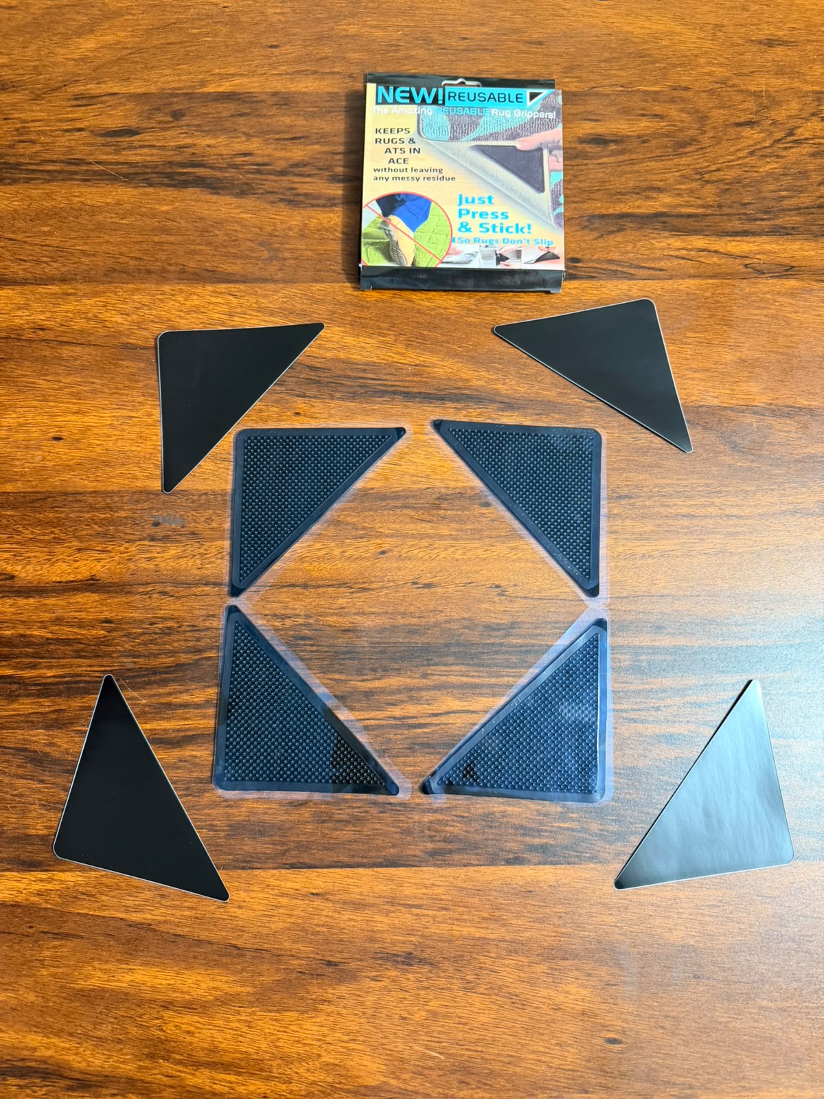 Rug Carpet Mat Grippers Non Slip Anti Skid Washable