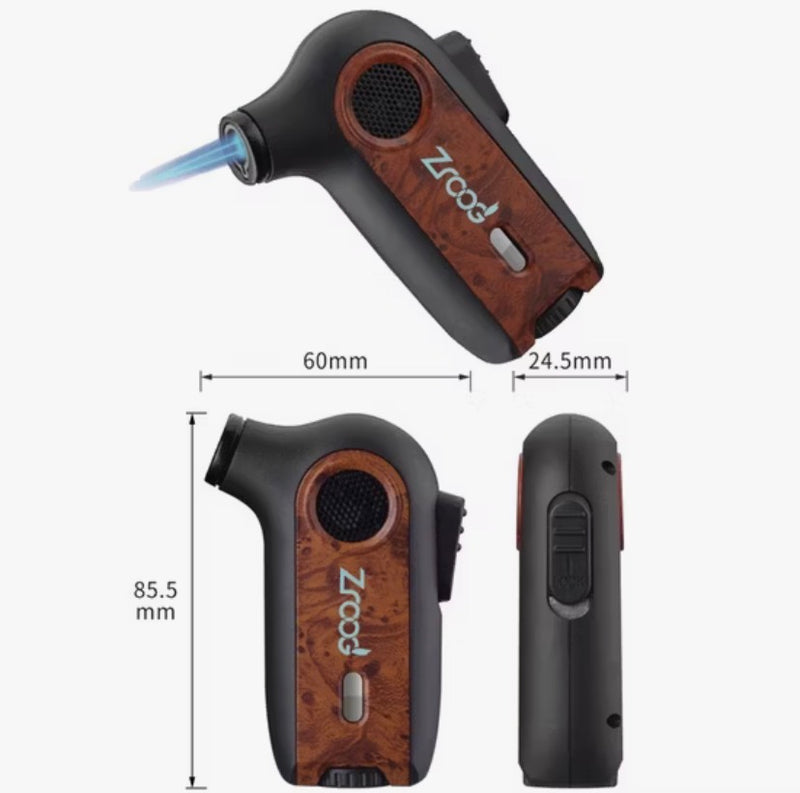 Refillable Windproof Jet Flames Lighter