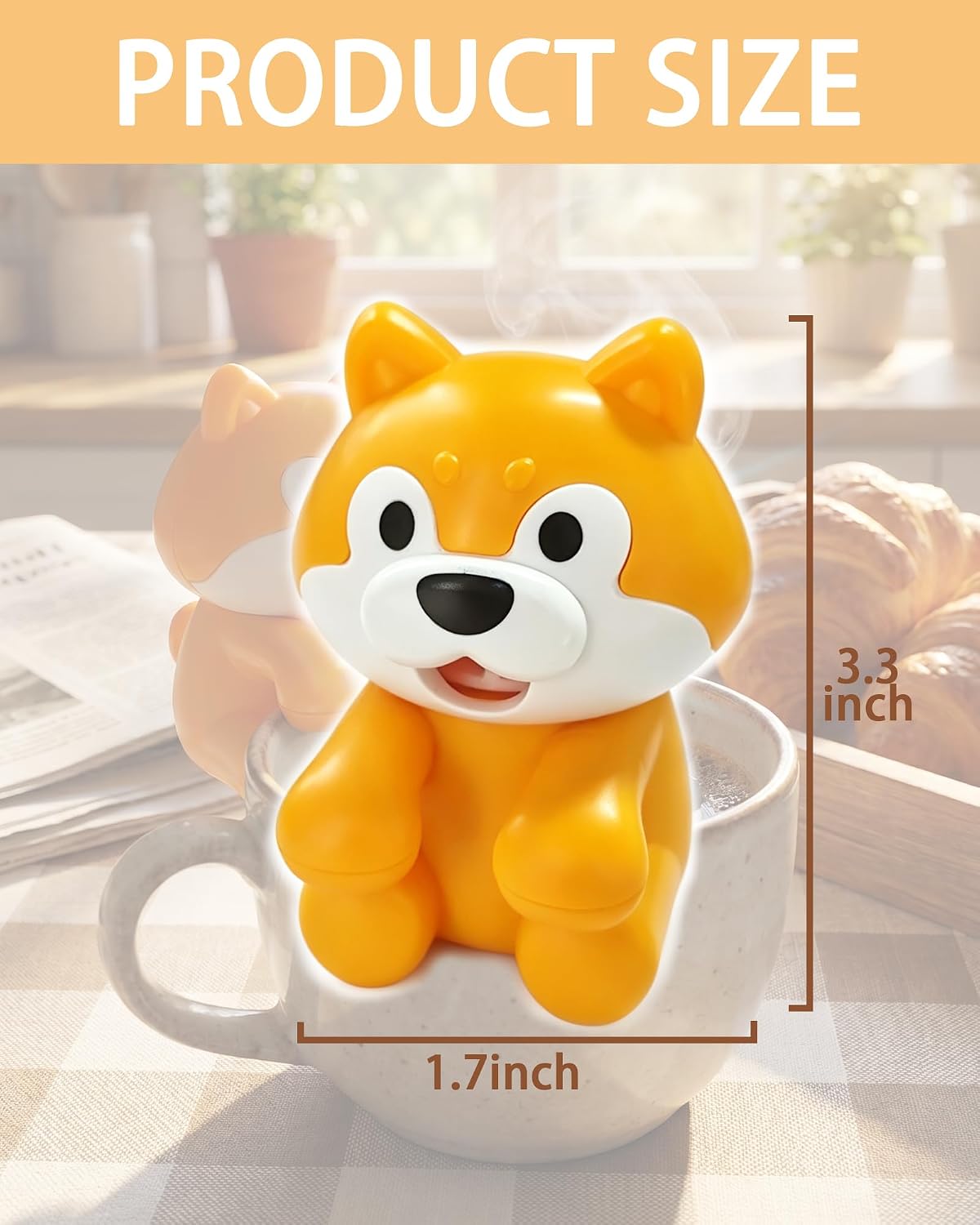 Cute Puppy Hot Food Cooling Fan