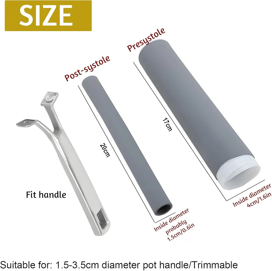 Silicone Pan Handle Cover – Heat-Resistant, Non-Slip Pot Handle Sleeve