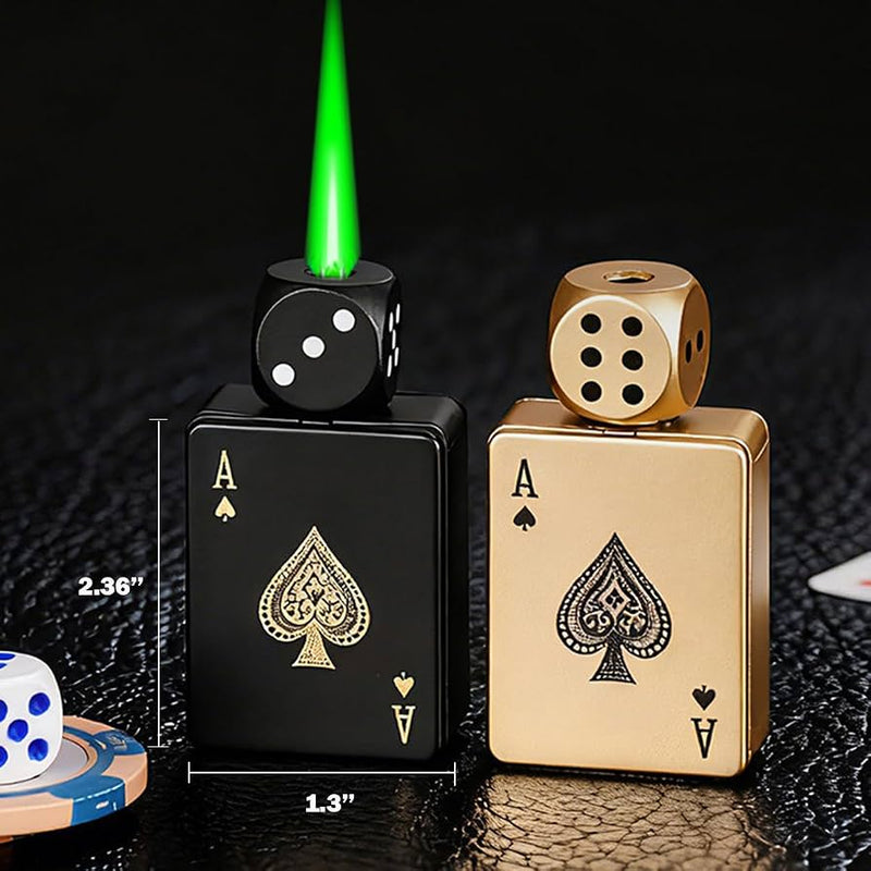 Creative Playing Card Jet Flame Lighter