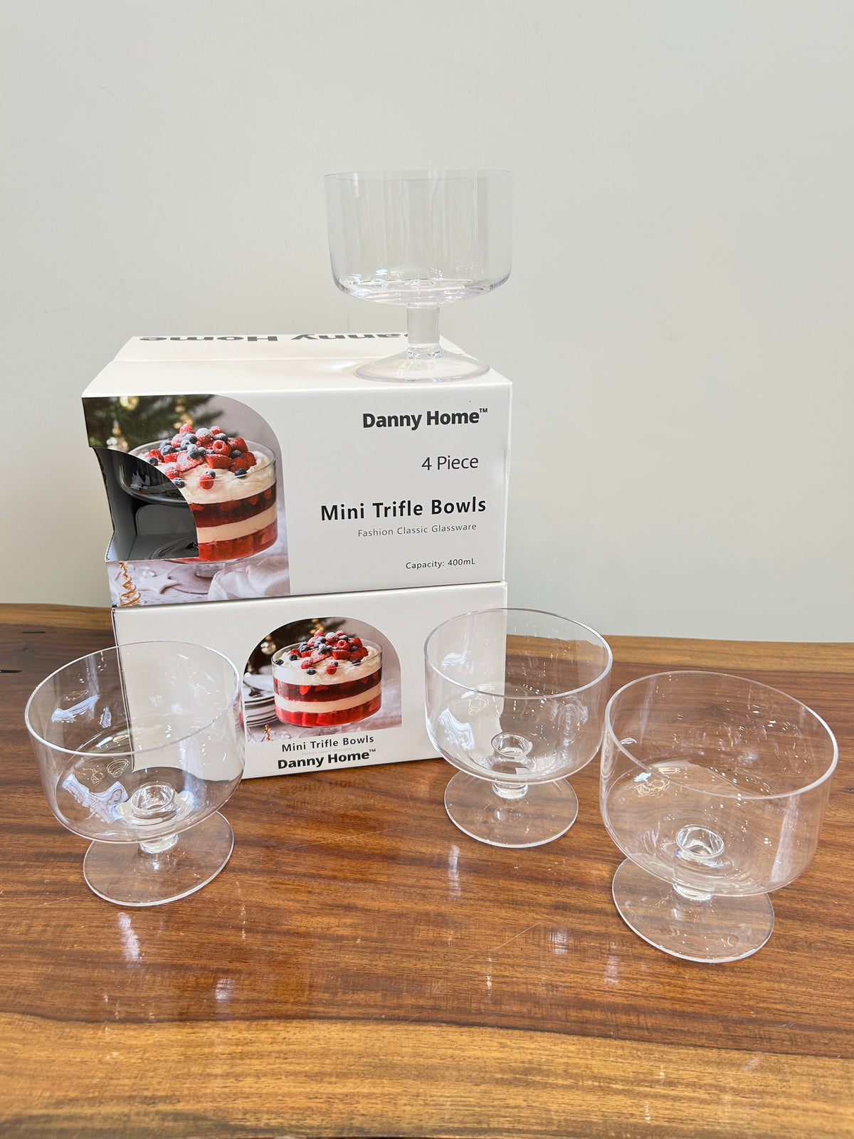 Danny Home Mini Trifle Bowl 4Pcs