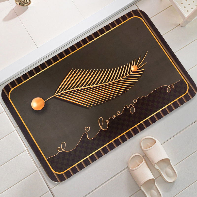 Non-Slip Water Absorbent Bath Mat - 01