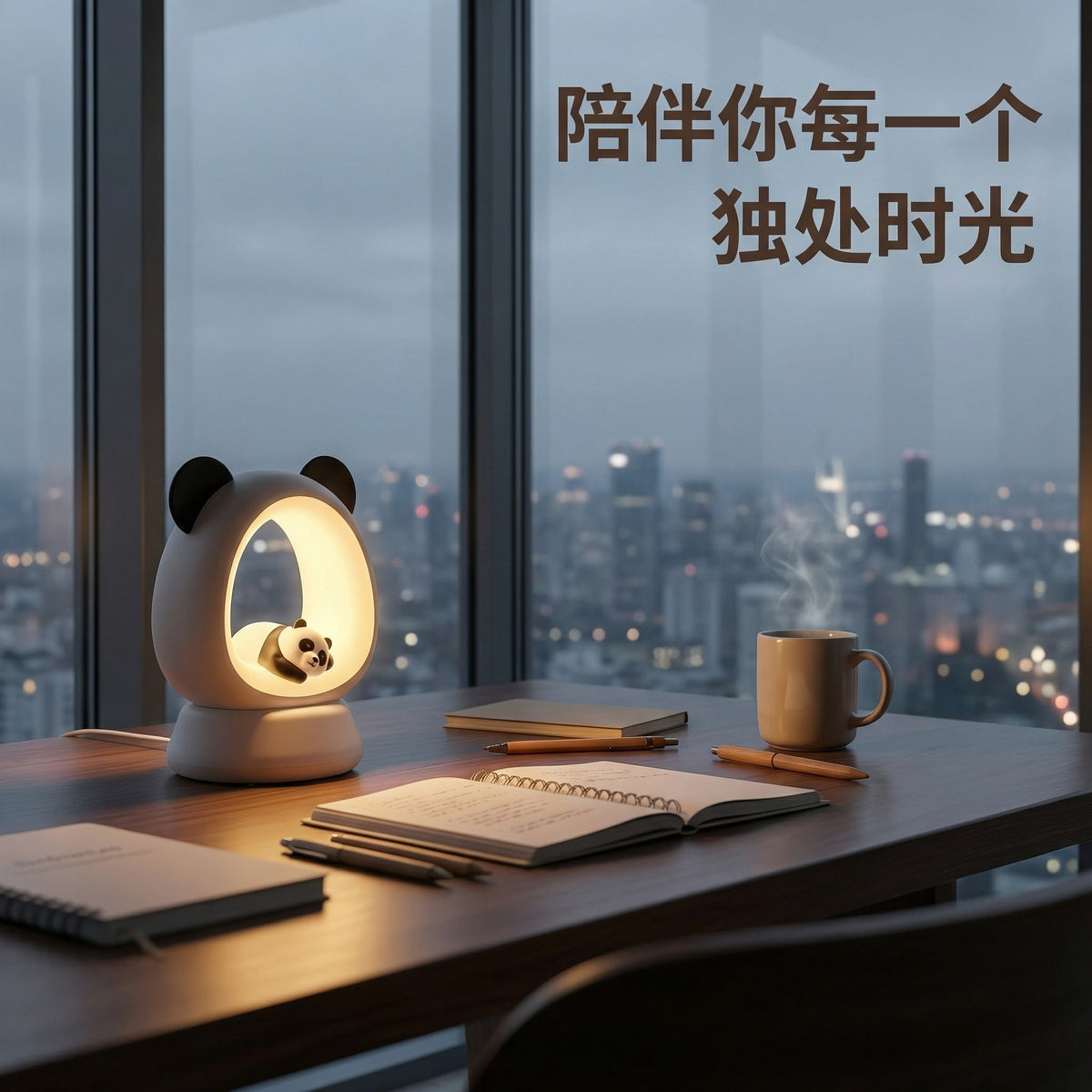 Cute Panda LED Night Table Lamp
