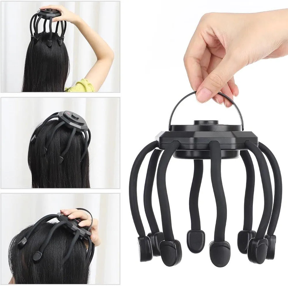 Electric 8-Claw Head and Scalp Massager