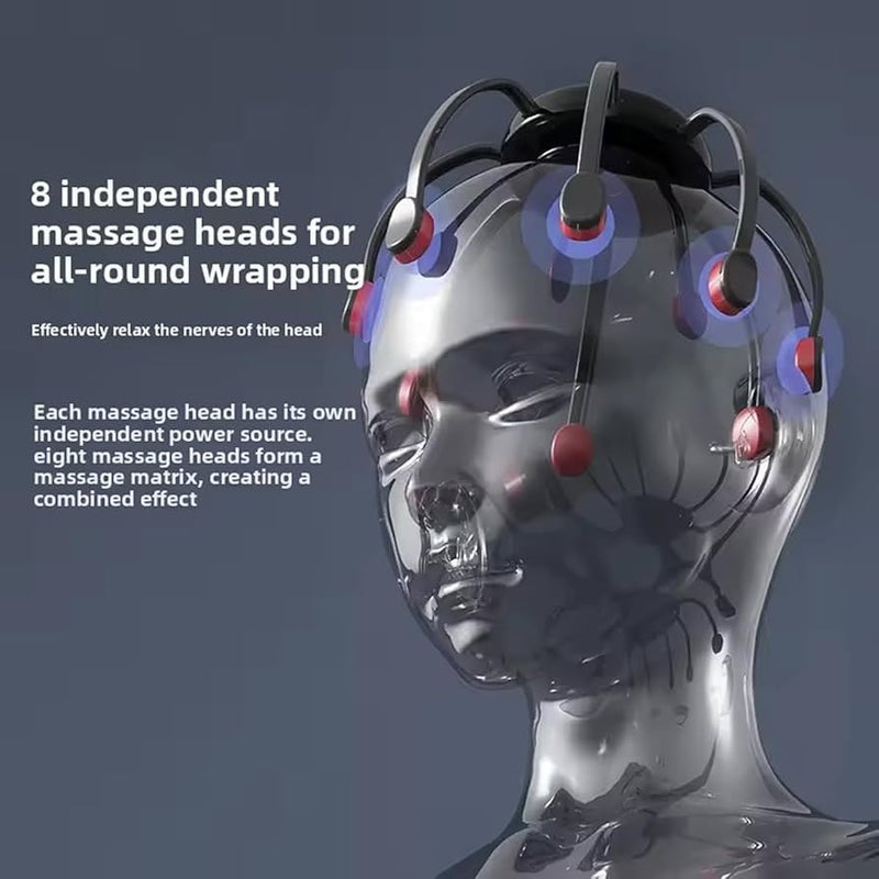 Electric 8-Claw Head and Scalp Massager