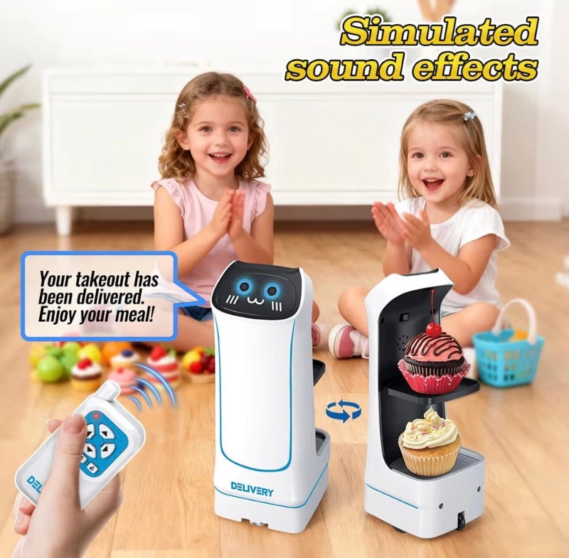 Intelligent Food Delivery Robot (often listed as the 2.4GHz Remote Control Snack Delivery Robot)