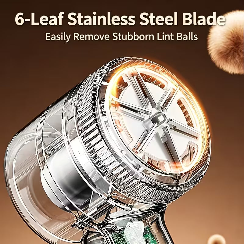 Rechargeable Hair Ball Trimmer, Transparent Lint Remover