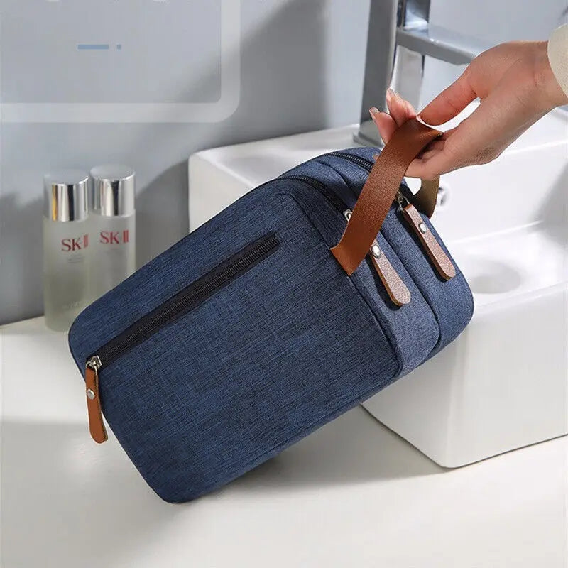Dual Pocket Travel Toiletry Bag
