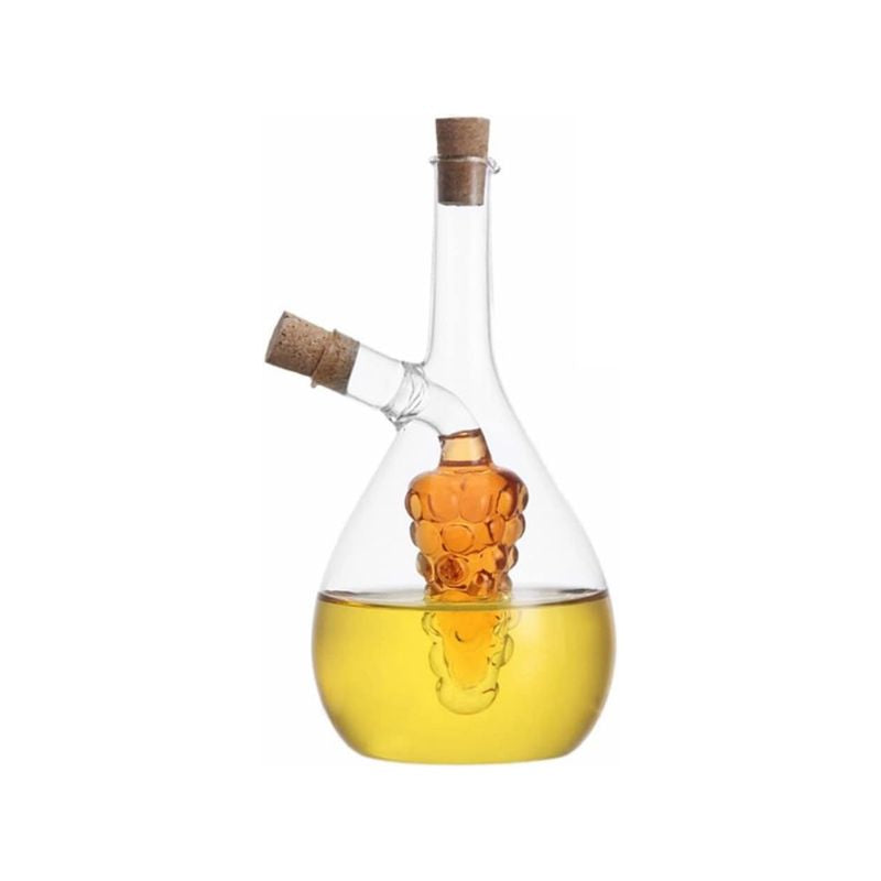 2-in-1 Sauce Oil Vinegar Glass Bottle