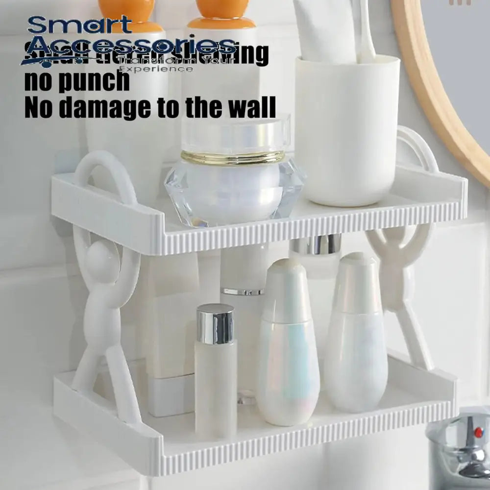 2 Layer Men Storage Shelf