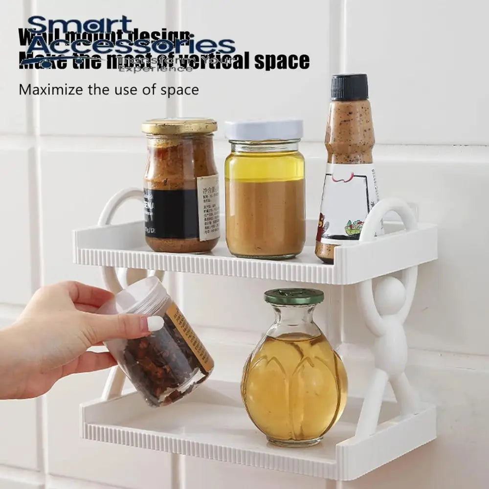 2 Layer Men Storage Shelf