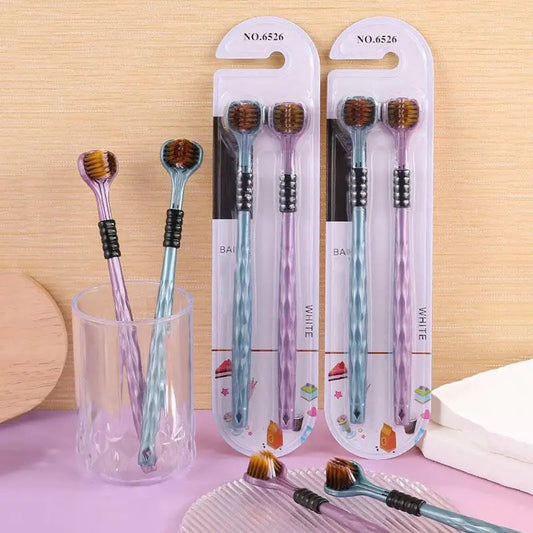360° Triple Clean Toothbrush (2PCS Pack)
