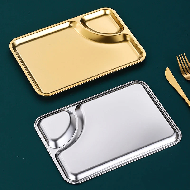 Stainless Sauce & Snack Plate