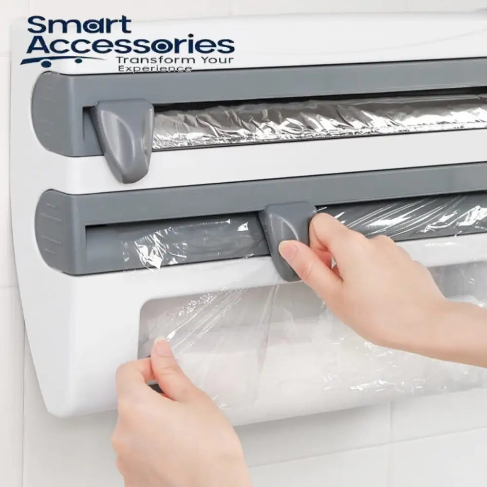4 In 1 Triple Paper Dispenser Home Accessories