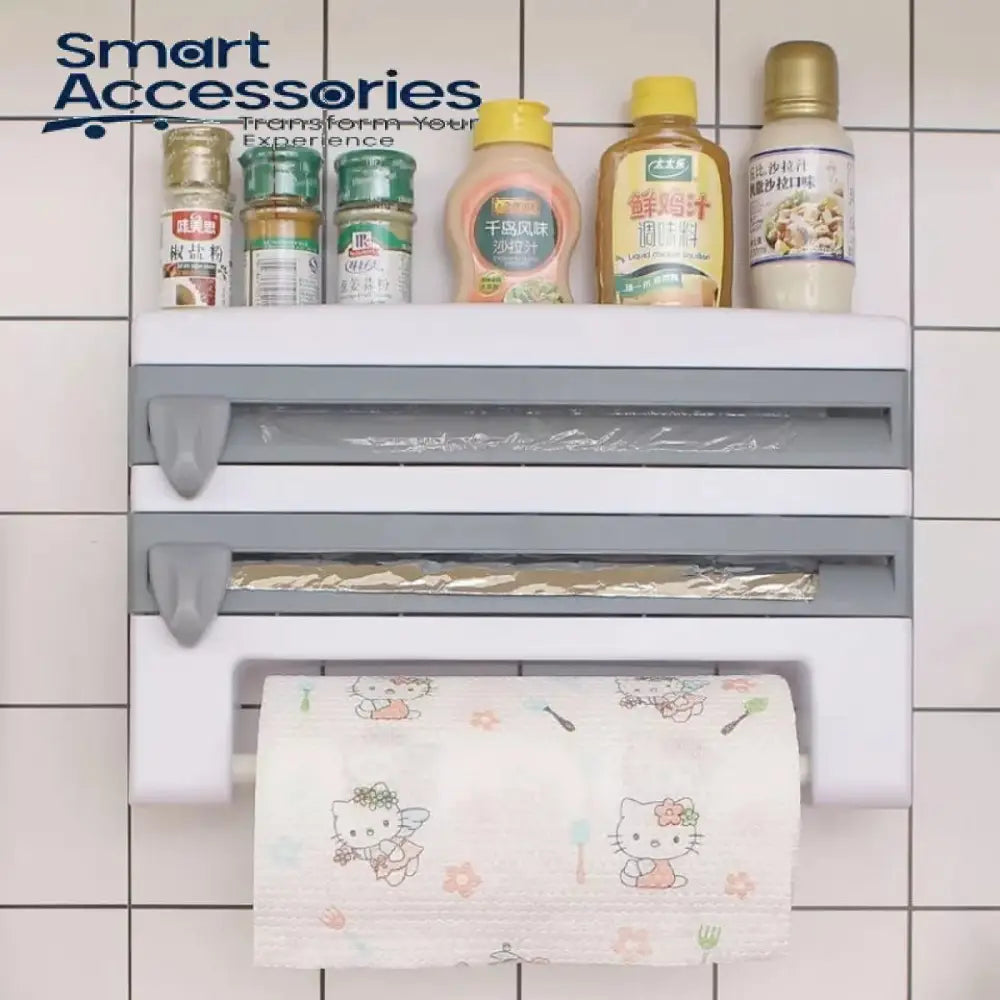 4 In 1 Triple Paper Dispenser Home Accessories