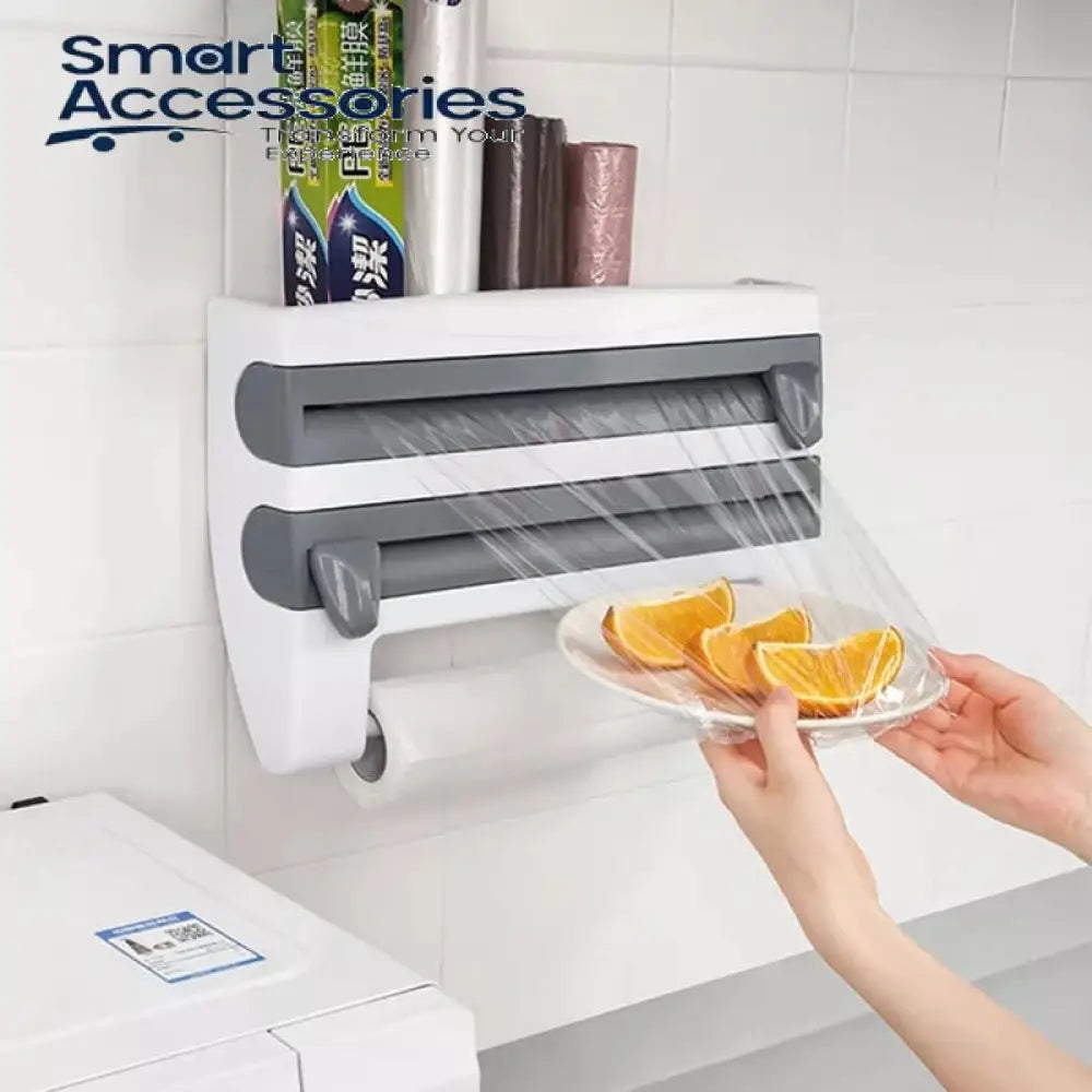 4 In 1 Triple Paper Dispenser Home Accessories