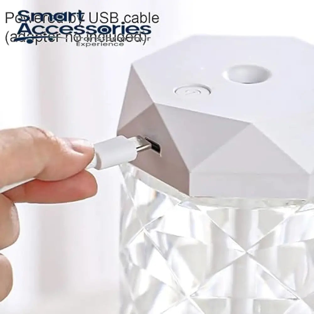 400Ml Crystal Lamp With Air Humidifier