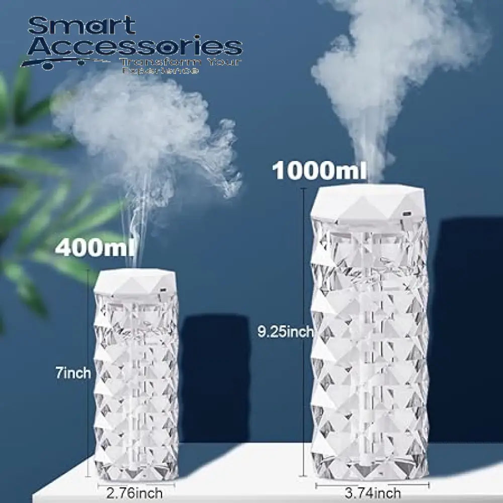 400Ml Crystal Lamp With Air Humidifier