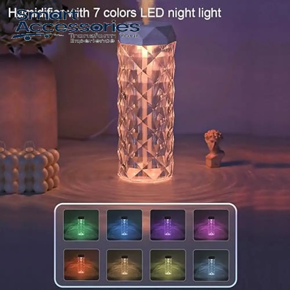 400Ml Crystal Lamp With Air Humidifier