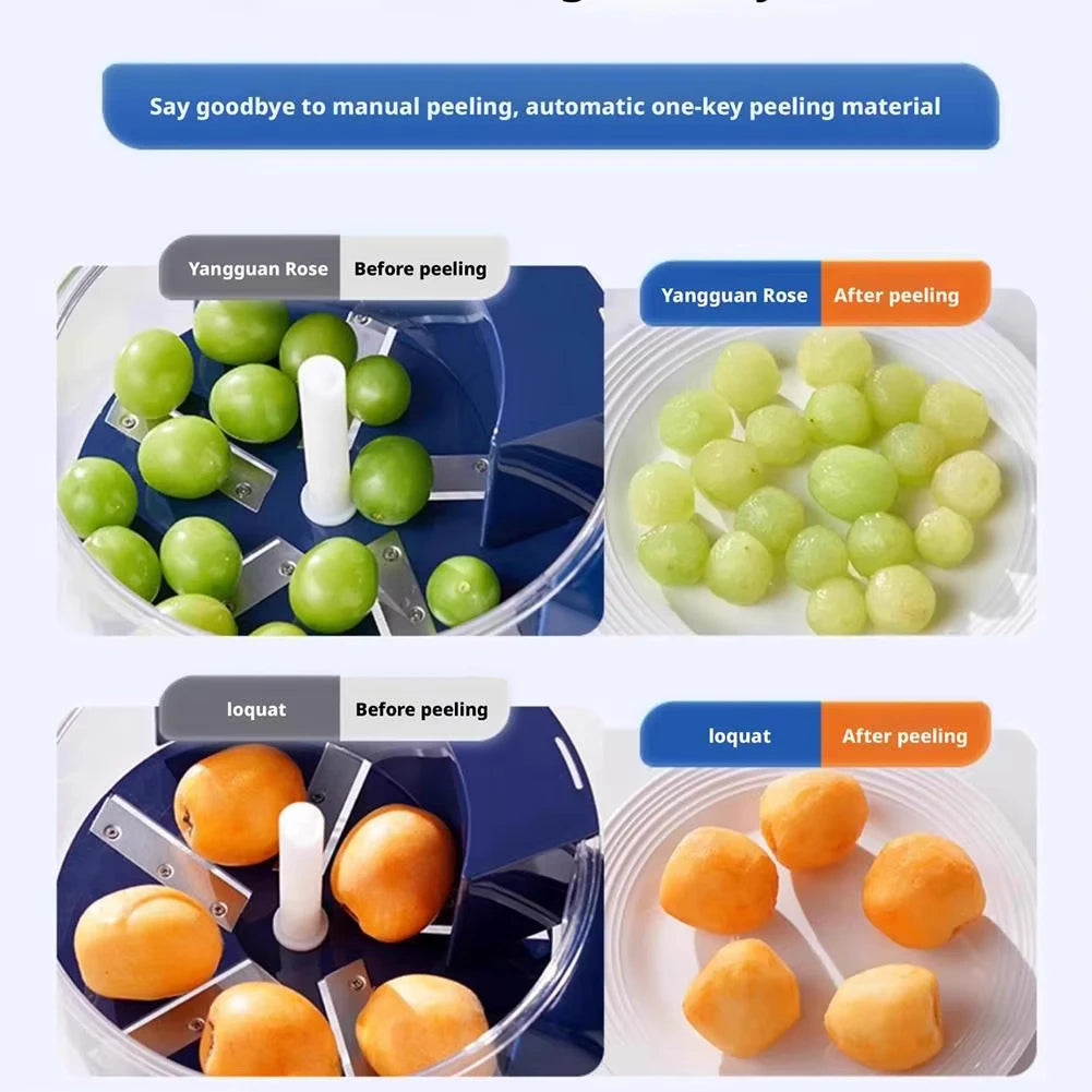 Smart One-Touch Fruit Peeler & Mini Food Processor