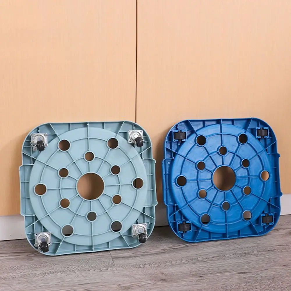 Movable LPG Cylinder Stand – 360° Rotating Wheels