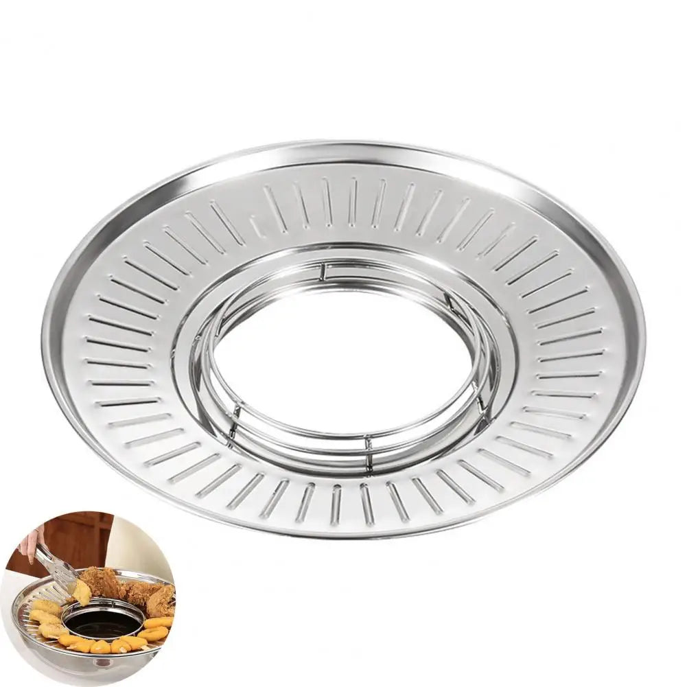 CrispyDrain™ 32cm Oil-Draining Non-Stick Frying Pan