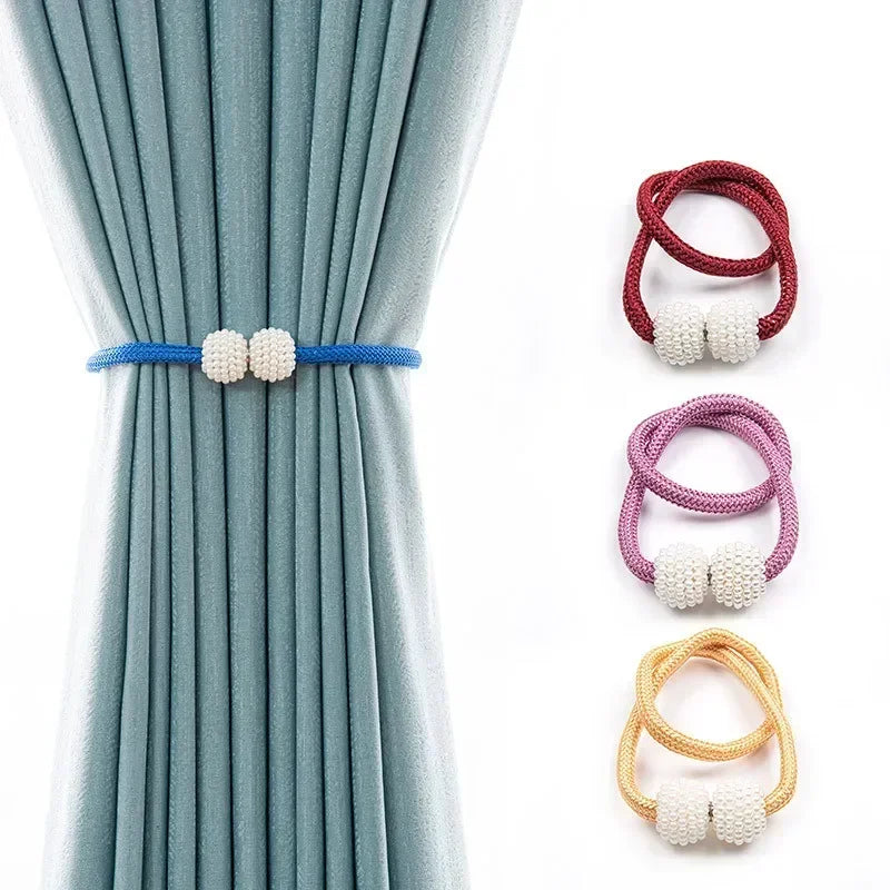 Luxury Pearl Magnetic Curtain Tiebacks (PAIR)