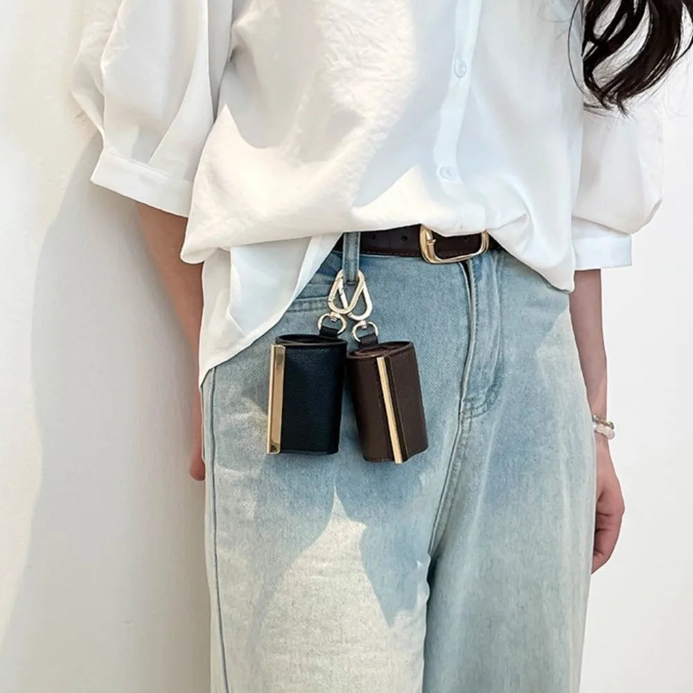 Foldable Keychain Tote Bag – Large Capacity Reusable Shopping Bag