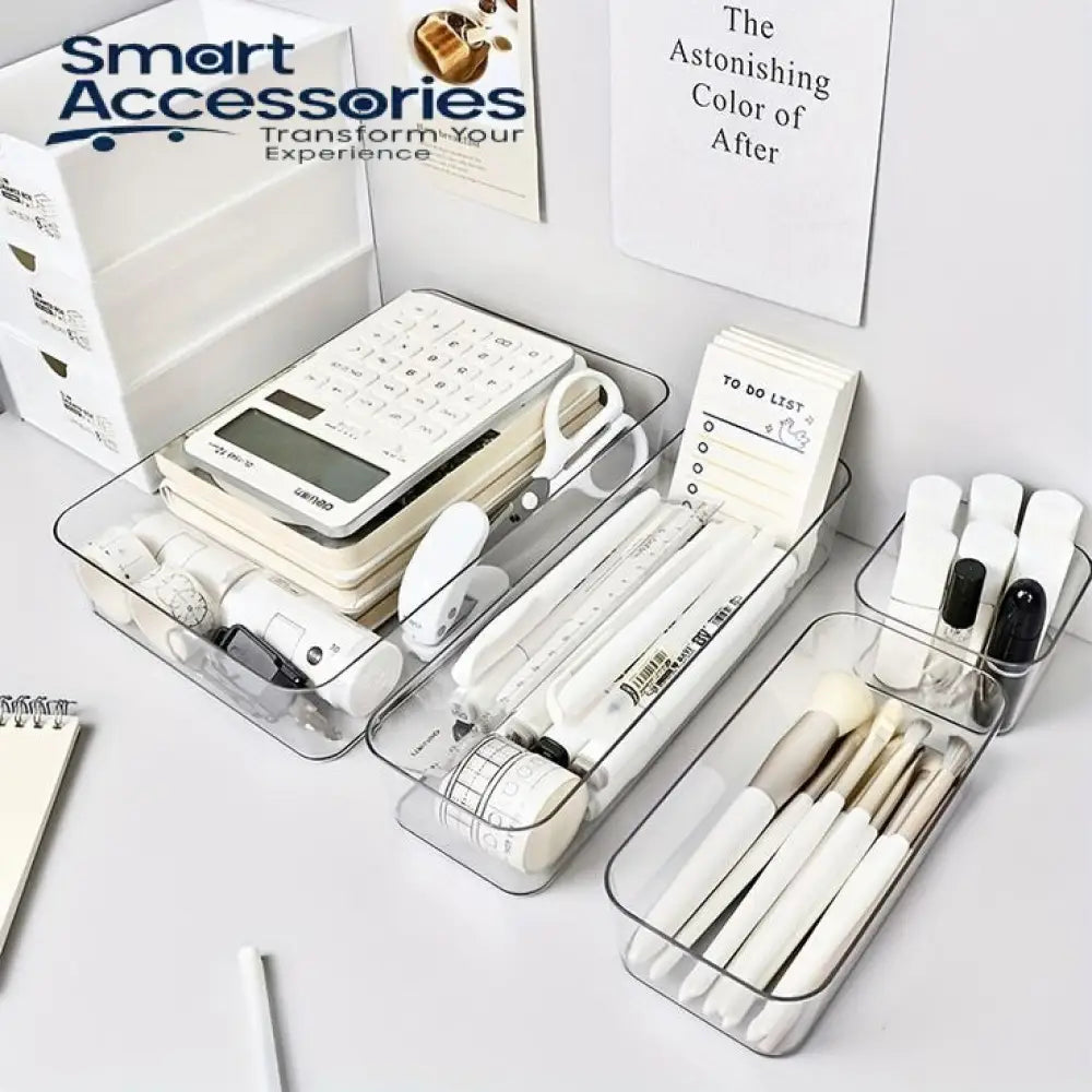 4Pcs Drawer Storage Organizer