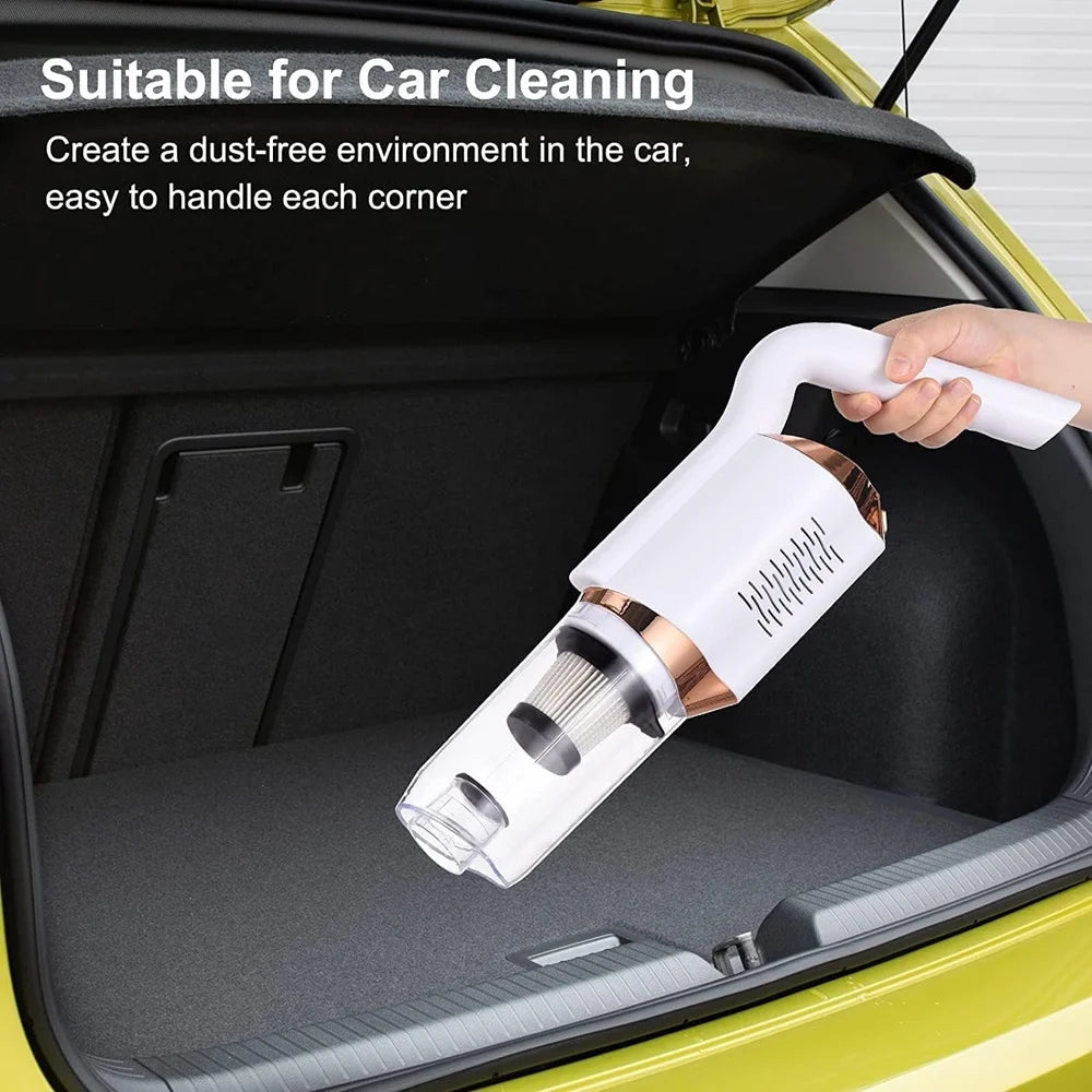 3-in-1 Cordless Vacuum Cleaner, 8500Pa USB Rechargeable