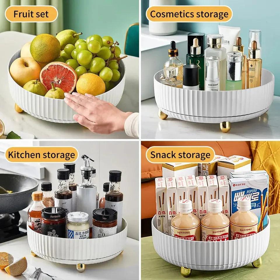 360° Rotating Tray – Lazy Susan Kitchen Organizer