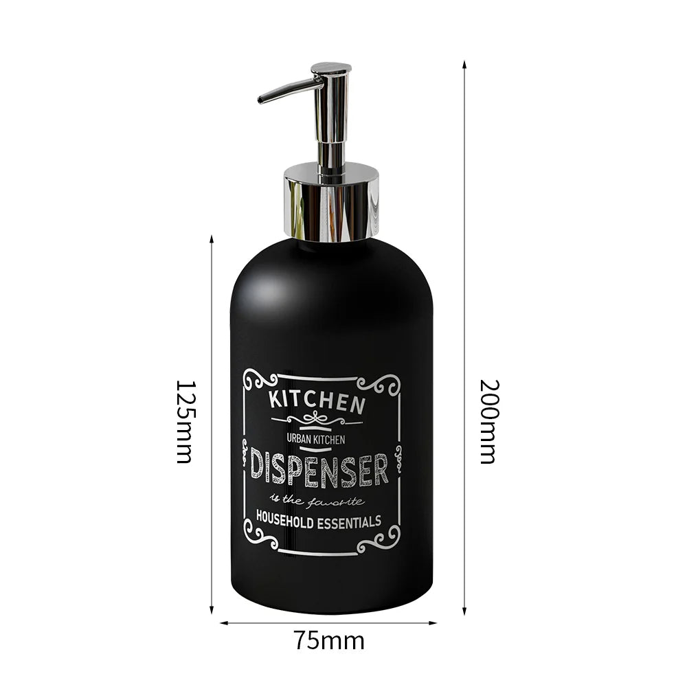 Nordic Style Glass Lotion & Soap Dispenser