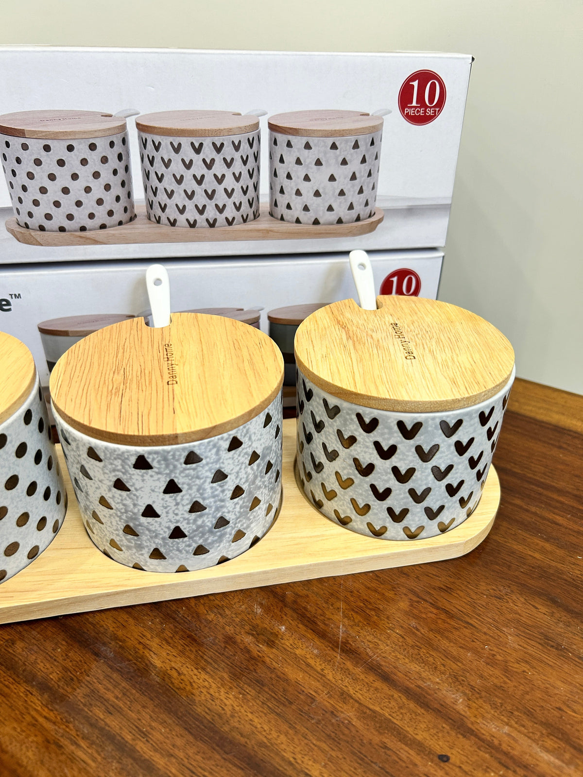 Danny Home Seasoning Jar Set 3Pcs