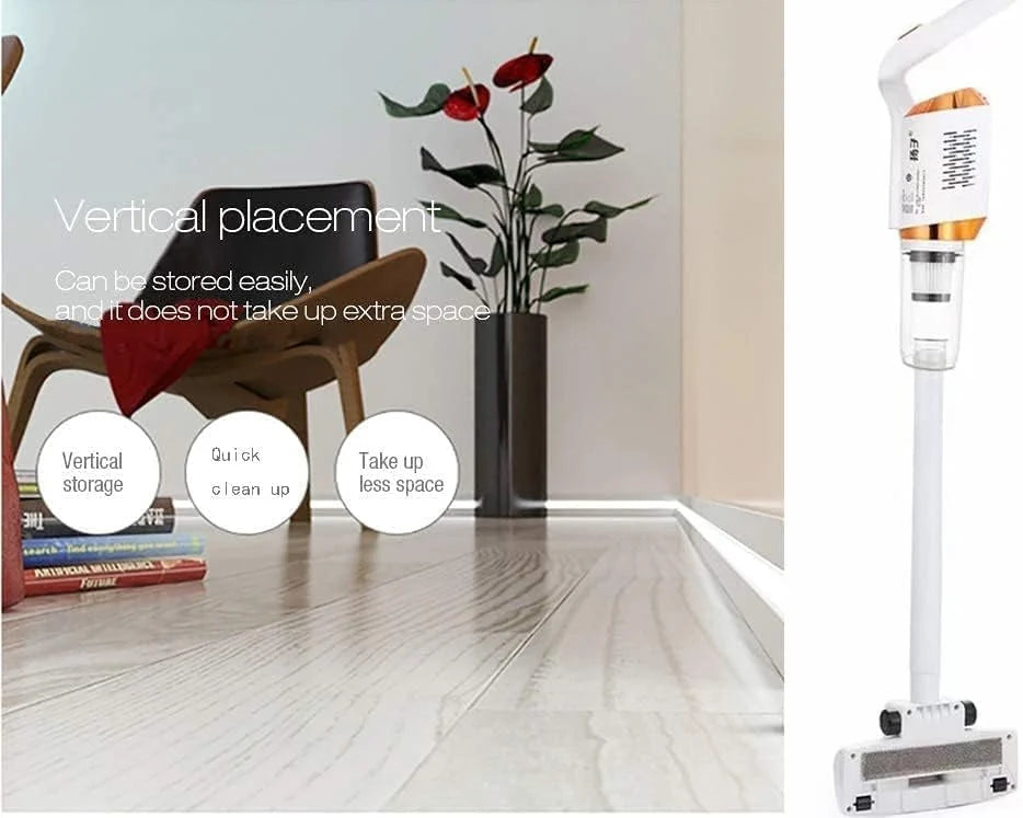 3-in-1 Cordless Vacuum Cleaner, 8500Pa USB Rechargeable