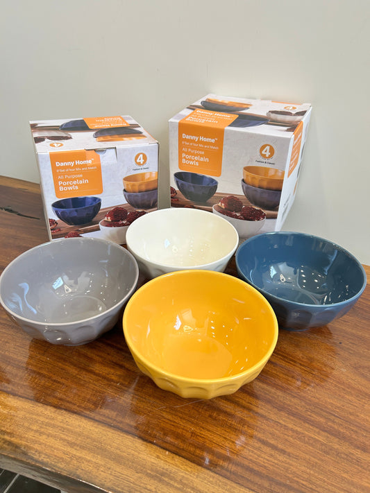 Danny Home Solids Soup Bowl 4Pcs