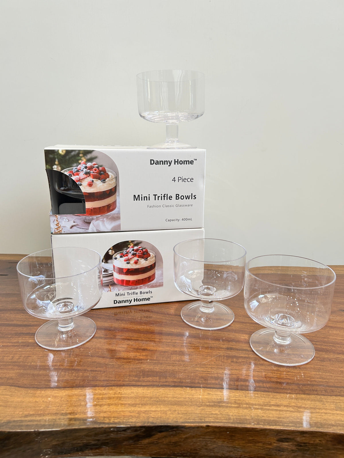 Danny Home Mini Trifle Bowl 4Pcs