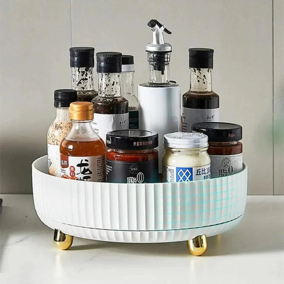 360° Rotating Tray – Lazy Susan Kitchen Organizer