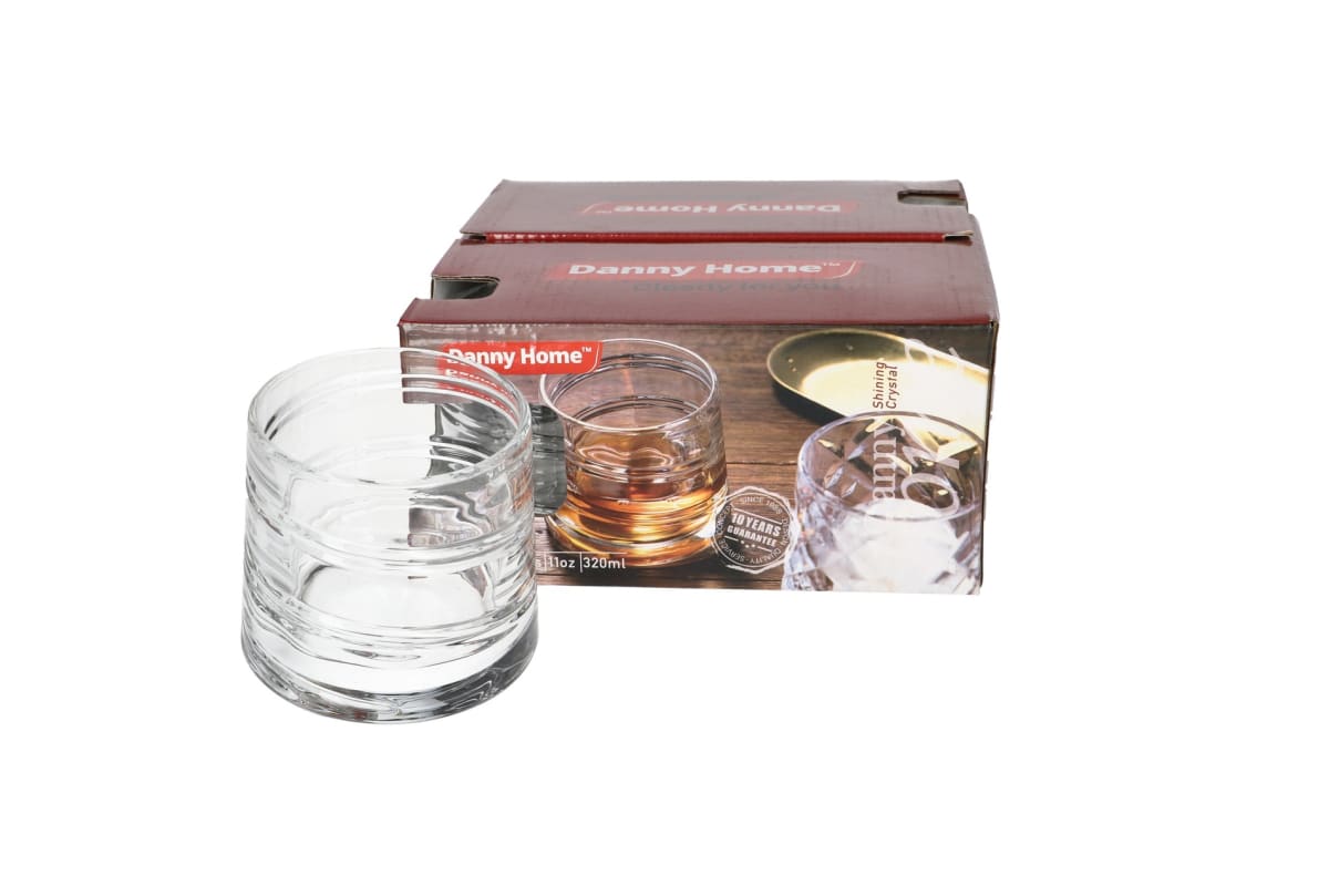 Danny Home Revolving Dancer Glasses 4Pcs (320ml)