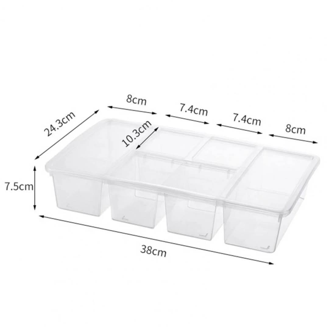 5 Portions Multipurpose Storage Box