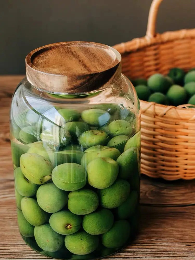Clear Burney Glass Jar