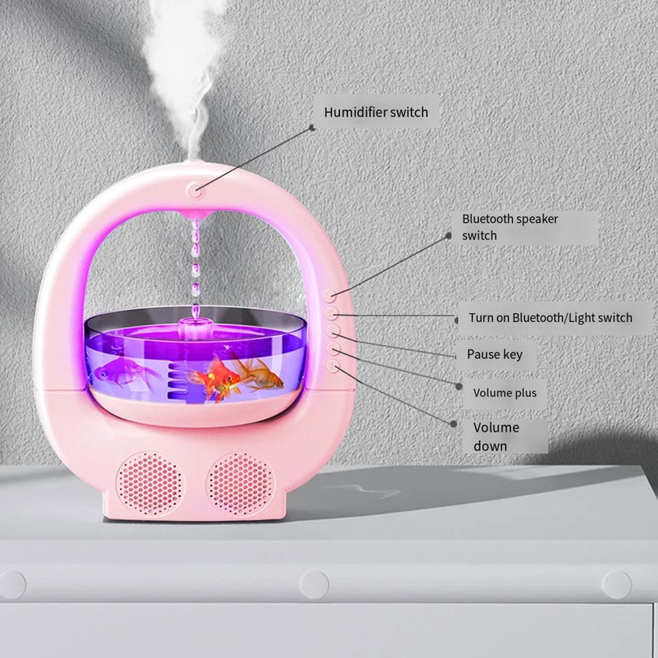 Anti Gravity Fish Aquarium Humidifier
