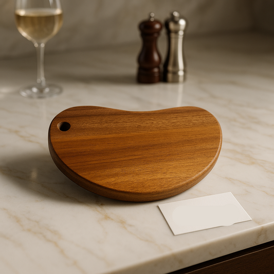 Luxury Wooden Serving Tray – Premium Acacia Finish