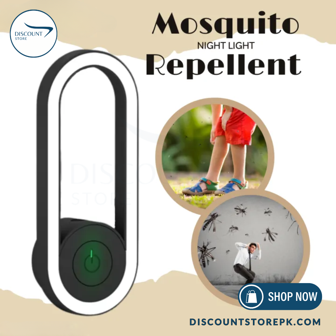 Ultrasonic Mosquito Killer with LED Light